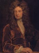 Sir Godfrey Kneller Portrait of John Vanbrugh oil painting on canvas